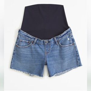 2 new abercrombie maternity shorts